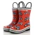 Import Hot sale animol print rubber rain boots boots for kids from China
