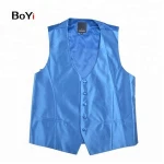 Hot Sale Blue Formal Men Vest Waistcoat