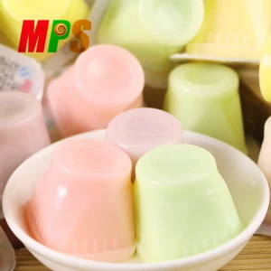 Hot sale Cheese Flavor Mini Cup Fruit Jelly
