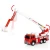 Import Hot Sale Custom Cartoon Plastic Small Toy Fire Truck for Kids from China