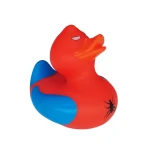 HOT SALE eco-friendly material safe  8-10cm Large Rubber Duck Bath Toys Creative Spider-Man Rubber Duck character rubber ducks