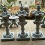 Hot Sale Granite Garden Japanese Stone Lanterns Pagoda Statues