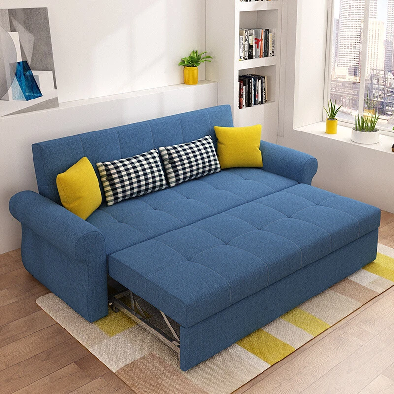 Hot sale home furniture simple multifunctional sofa with bed