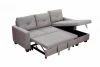 Hot Sale Modern Style L Shaped Turfted Fabric Sofa Bed Living Room Furniture