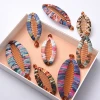 Hot sale popular boho hair clamps colourful banana shape hair jewelry