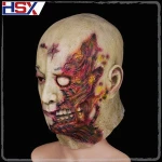 Hot Sale Rotface Scar Face Halloween Mask Latex Costume Party Scary Scream Party Latex Mask