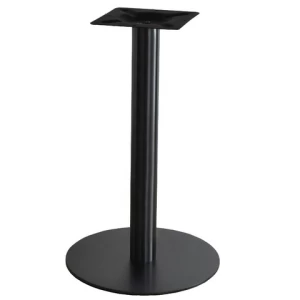 Hot sale  stainless steel furniture leg round black  gold table base restaurant table frame metal leg