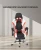 Import Hot Sales Gaming Chair Luxury Computer Chair Rolling Swivel Office Chair With Lumbar Support Footrest for Wor from USA