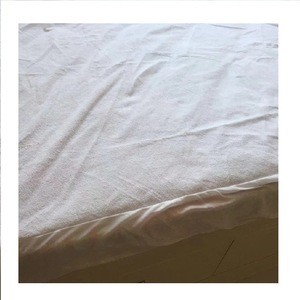 Hot Sales Waterproof 100%cotton Mattress Protector Cover Pad Bed Mat