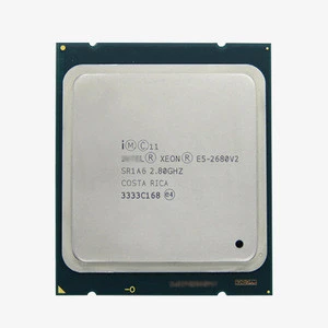 Hot Sell E5 processors E5-2690V2 E5-2680V2 2670 2660V2 2650v2 CPU for Server