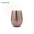 Import hot selling 18oz double wall stainless steel stemless vacuum insulated wine glass with lid from China