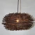 Import Hot selling contemporary hotel home decor rustic wooden chandelier pendant lighting for restaurant from China