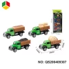 Hot Selling Free Wheel Mini Tractor Metal Farm Truck Toy Car Truck Toy 1:43 Diecast Car Model