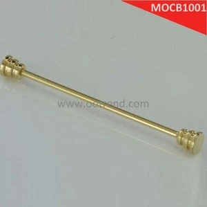 Hot selling good matching Golden gold filled luxury collar shirt collar pin needles supply factory make you more formal