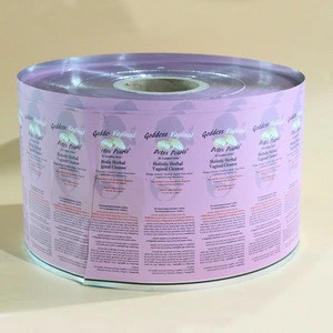 Hot selling machine powder packaging laminated roll film pouch for baby wipes/wet towels toilet soap