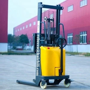 Hot Selling Semi Electric Stacker 1 Ton Electric Hydraulic Lifter Machine With Factory Price