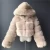 Import Hot Selling Wholesale Hood Short Ladies Fake Fur Jacket Coat Women Winter Fox Faux Fur Coat from China