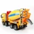 Import Hotsale 14 inches Oversized Friction Cement Mixer Truck Construction Vehicle Toy Engineering Excavator Toy For Children Gifts from China