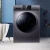 Import Household large capacity intelligent 10kg variable frequency full automatic front load washing machine with hot dry 2 in 1 from China