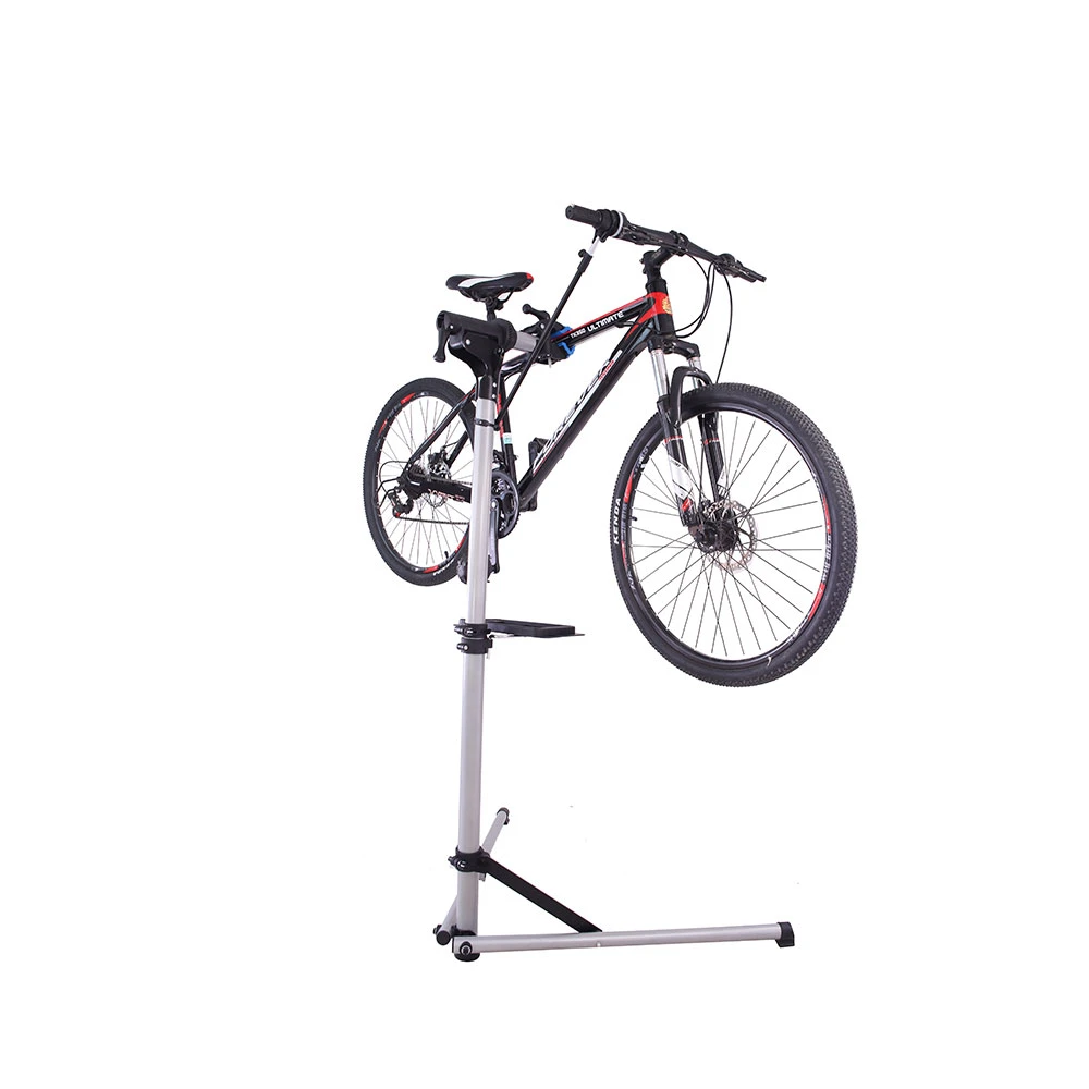HS-X006L Height Adjustable  Aluminum Alloy Bicycle Repair Stand Foldable Bike Repair Workstand