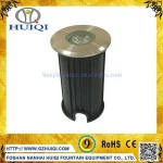 HUIQI Factory Wholesale IP68LED Stainless Steel Underground Light Outdoor Lighting Garden Decoration