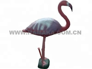 Hunting Flamingo Decoy Garden Ornament