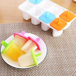 Ice cream tube diy silicone plastic popsicle mold,ice cream tools