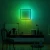 Import Ihomemix Nordic Aluminum Frame Sconce Led RGB Colorful Wall Light Minimalist Home Decor Wall Lamp with Remote Control from China