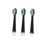 Independent Packing Portable Patent Adult Custom Factory Wholesale Double Replaceable Small Smart Sonic Electric Toothbrush Head