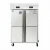 Import industrial stainless steel kitchen freezer hotel refrigerator from China