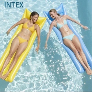 Inflatable Pool Float Raft, Large Outdoor Swimming Pool Inflatable Float Toy Floatie Lounge Toy for Adults & Kids