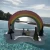 Import Inflatable Rainbow Cloud Drink Holder Floating Beverage Salad Fruit Serving Bar Pool Float Party Accessories from China