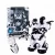 Import infrared remote control toy rc robot with sound inductived for children from China