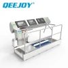 Intelligence Shoe Sole Cleaning Machine High Efficiency Sole Sterilizer Equipment With Hand Washer