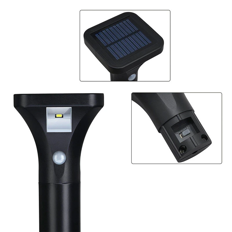 IP65 Led Outdoor Removable Garden Light Solar PIR Motion Sensor Pathway ard Walkway Path Driveway Landscape Light
