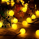 IP65 weatherproof 4W led christmas holiday bulb string lights