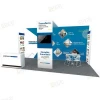 IZEXPO 30mins quick build backlit led lighting aluminum booth other trade show equipment
