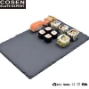 Japanese Natural Slate Stone Sushi Serving Dishes