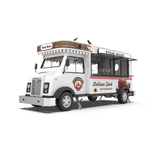JEKEEN electric fast food truck mobile food cart trailer hot dog vending cart ice cream push cart of SUEGE
