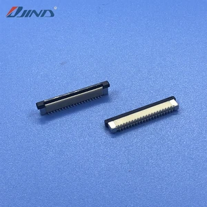 JINDA high quality 0.5mm 40pin vertical smt  type  fpc connector