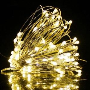 Kanlong  wedding decoration wedding party outdoor 500L copper wire warm LED500 LED Christmas String Copper Wire Lights For Party