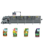 ketchup form fill seal packaging machine for doypack bag with corner spout