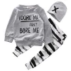 Kids Autumn Clothes Baby Clothing Sets Newborn Baby Girl Boy Long Sleeve T shirt+Pant+Hat 3pcs Baby Outfits Set