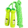 Kids Rope Skipping Toys Cartoon Wooden Fitness Skipping Rope For Children Outdoor Fun Activity