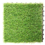 Kindergarten Playground Garden cage football Interlocking artificial grass tile 300x300 factory price