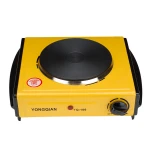 Kitchen Appliances stainless steel Portable Food Circular Electric Heating Plate 1500W 185mm