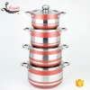 Kitchen set stainless steel stock pot /milk pot with ss lid