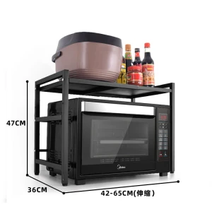 Kitchen Shelves Microwave Oven Shelf Storage Spice Flavored Supplies Household Desktop Storage Rack