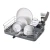 Import Kitchen Steel Frame Dish Rack With Plastic Cutlery Holder and Drainboard from China