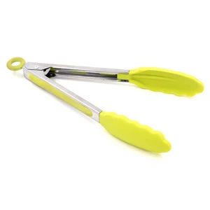 Kitchen tools 9Inch & 10Inch & 12Inch 304 Stainless Steel Kitchen Tongs